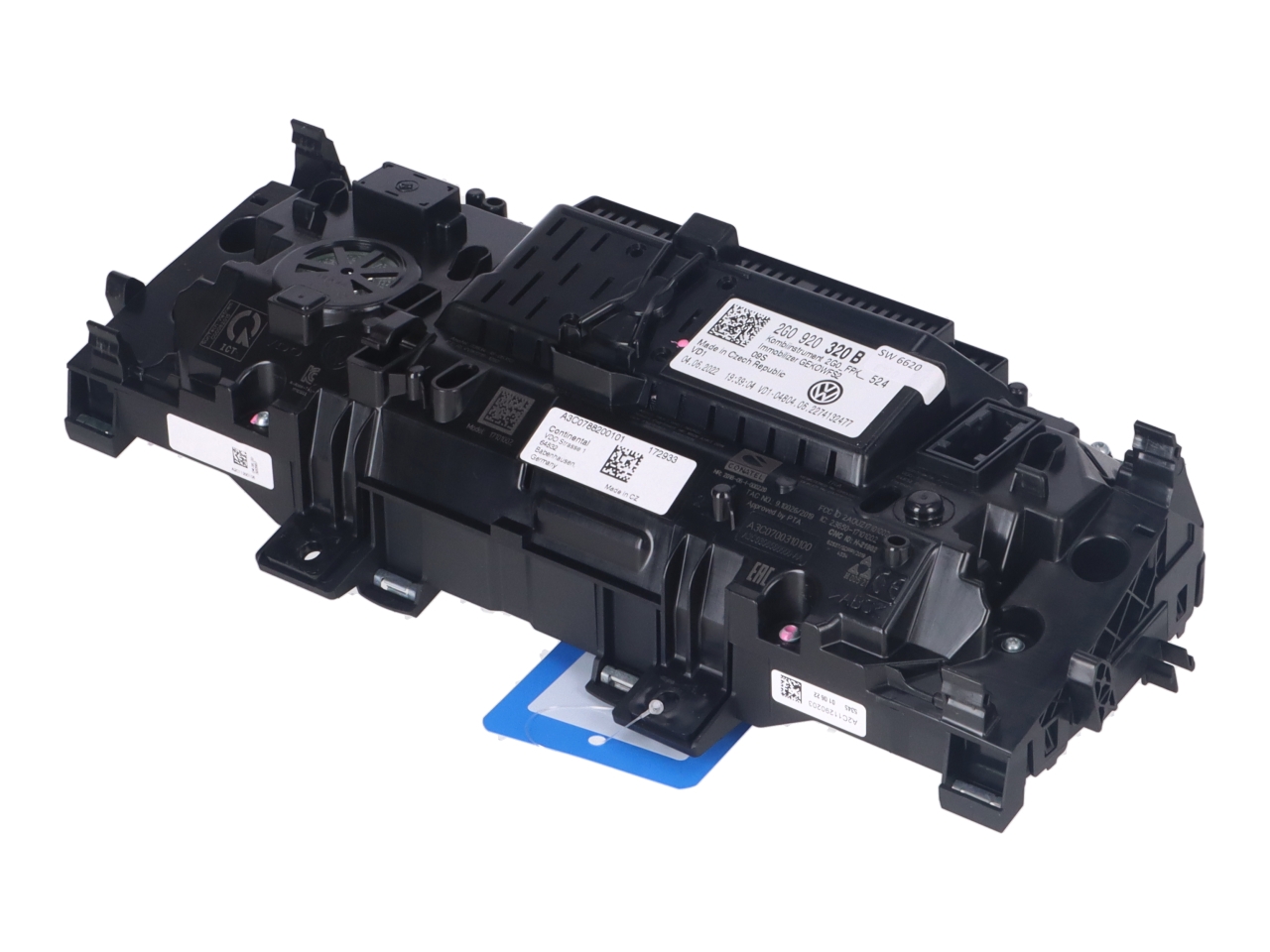 Speedometer VW Polo VI (AW) 1.0 TSI 70 kW 95 hp (06/2017->) 2G0920320B 1.0 TSI - Picture 4 of 6
