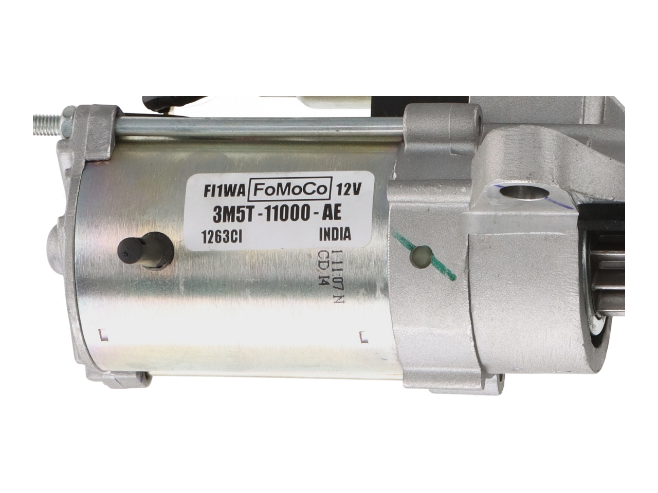 Avviamento FORD Fiesta VI (CB1, CCN) 1.4 TDCi 50 kW 68 CV (01.2009-> ) 3M5T-11 - Picture 5 of 5