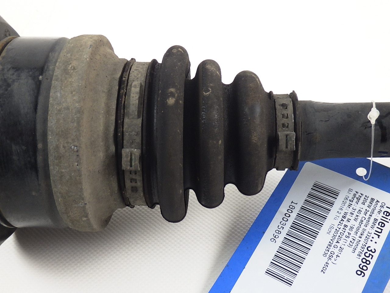 Antriebswelle links hinten BMW 2er Cabriolet (F23) 220d 140 kW 190 PS (03.201 - Bild 7 von 9